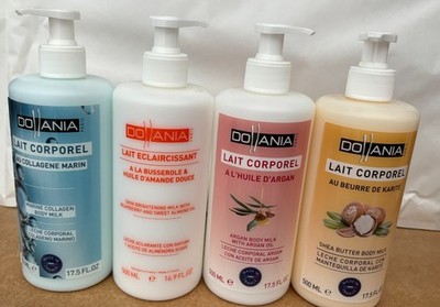 4er SET KÖRPERMILCH DOLLANIA 500 ML