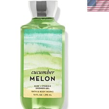 10 oz Signature Shower Gel for Women - Cucumber Melon Scent, Hydrating Formula