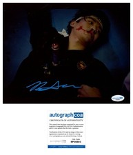 BRANDON H. LEE SIGNED KWON JAE-SUNG COBRA KAI 8x10 PHOTO AUTOGRAPHED - ACOA COA