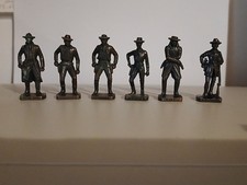 Figurines métal collection 6 sujets Cow Boy