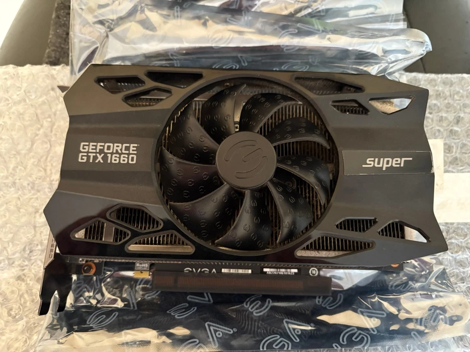 EVGA GeForce GTX 1660 Super (SC) Single Fan 6GB GDDR6 (06G-P4-1061-KR) - Image 2 of 4