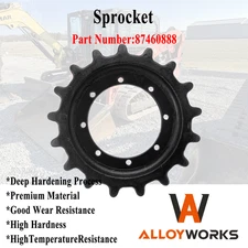 #87460888 Sprocket Fit Case CT420 TV380/New Holland LT185 LT190 17 Teeth 8 Hole