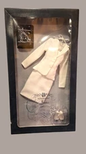 Franklin Mint DIANA The People’s Princess DOLL WHITE SUIT ENSEMBLE 
