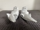 Two Handmade Cement Otter Figurines — photo 6