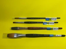 Princeton Flat/Stroke Brush Set – Aqua Elite & Neptune