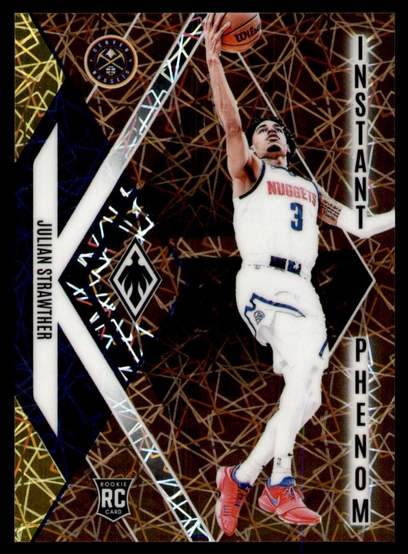 Julian Strawther Rookie /49 #6 2023-24 Phoenix Instant Phenom Bronze Lazer RC SP