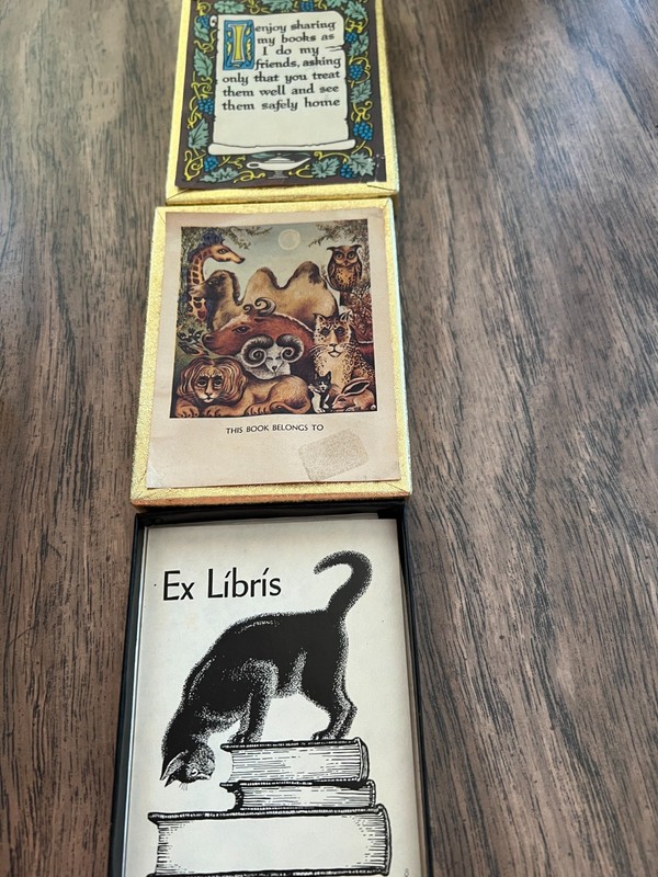 Vintage Antioch Book Plates set