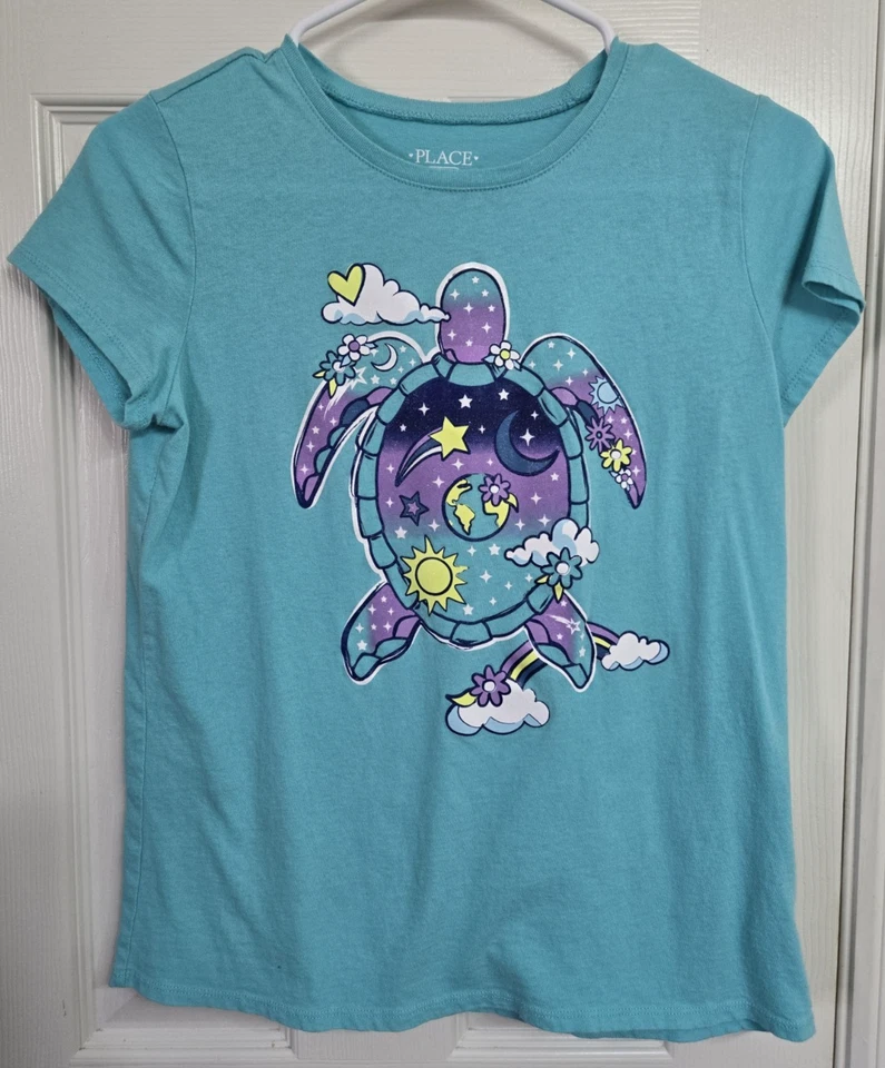 *4* Girls The Children's Place Short Sleeve Graphic T-Shirts, Size XXL (16) - Image 2 of 4