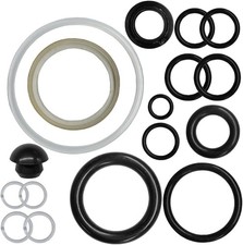 15pcs 3 Ton Floor Jack Seal Repair Kit Complete Hydraulic Horizontal Black