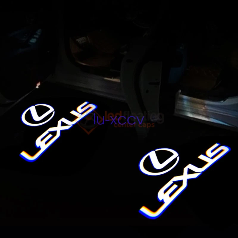 For Lexus ES IS GX RX GS LS LX RC UX Car Accessories Door Projector Light Logo - Image 3 of 4