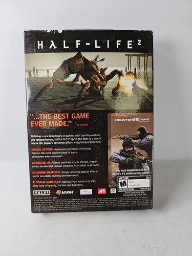 Half-Life 2 PC Spiel 2004 Big Box komplett Sierra Valve 5 Discs mit Handbuch - Bild 3 von 7