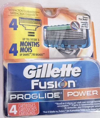 Gillette Fusion Power ProGlide Men's Replacement Razor Blades with MicroComb