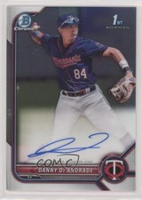 2022 Bowman Chrome Prospect Auto Danny De Andrade #CPA-DDE Auto 09an