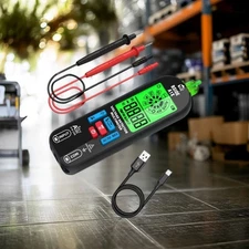 Smart Digital Multimeter Tester AC DC Voltage Rechargeable Electrical Voltmeteew