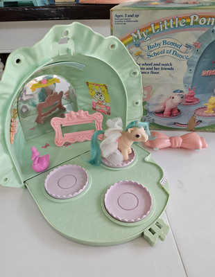 My Little Pony Baby Bonnet School of Dance  with Box and accessories. 