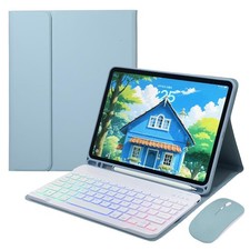Rainbow Backlit Keyboard Case for Samsung Galaxy Tab S11 11 inch 2025 Case wi...