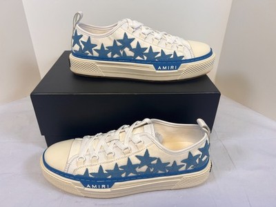 Amiri  Stars Court Low-Top Sneakers in Blue NIB Mens size 11 eu 45 uk 10.5
