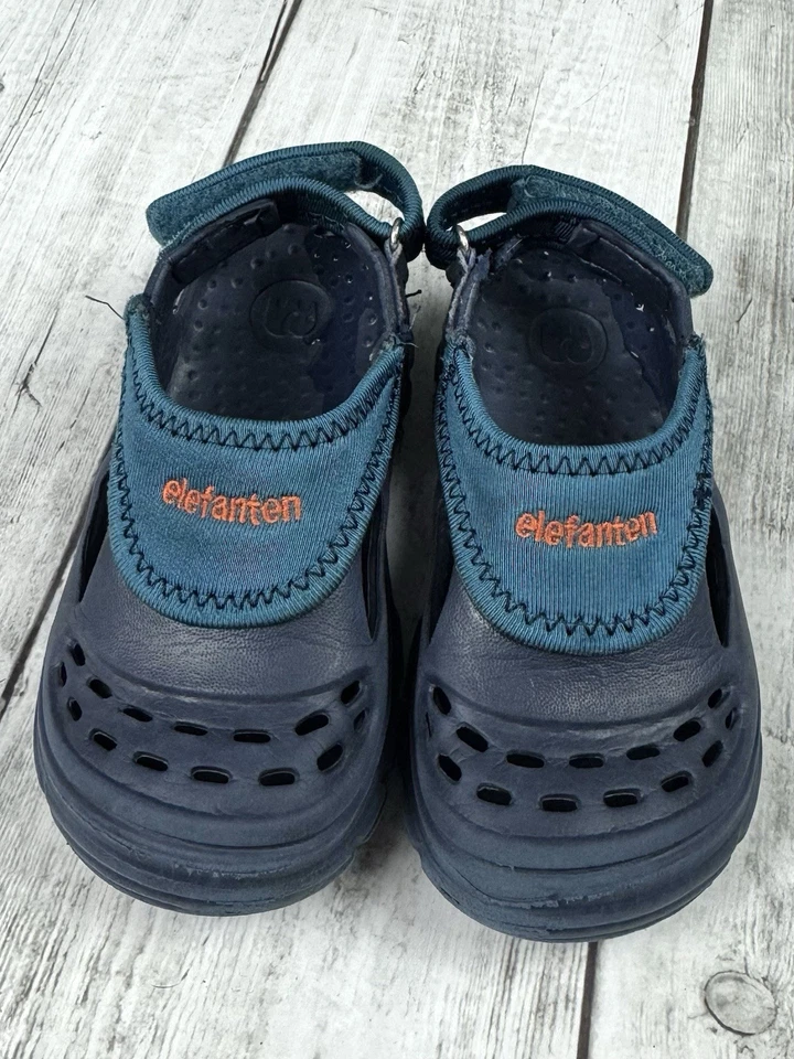 Zapatos Elefanten Bebé Niño Jugar Cocodrilo EUR Talla 24 EE. UU. 8 Azul Foto 2 de 4