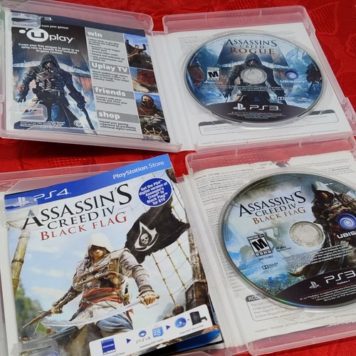 Assassin's Creed: Rogue -- Limited Edition & Black Flag 4 (Sony PlayStation 3) - Picture 11 of 11