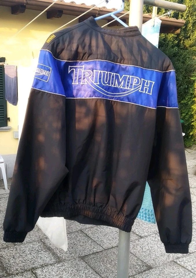 Giubbotto Triumph motorcycle Numerotre Milano Carlo Talamo, Taglia L - Imagen 4 de 4