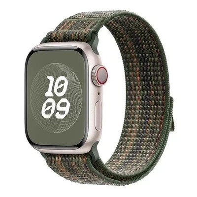 Straps for Apple Watch Band 45mm 46mm 42mm 49mm 44mm for Nike Nylon Sport Loop B