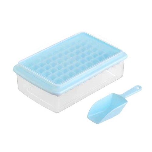Ice Cube Tray, 77-Panel Food-Grade Ice Cube Mold, With Storage Box - Afbeelding 9 van 13