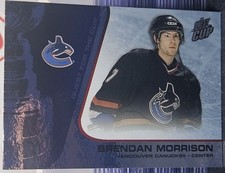 2003 Pacific Brendan Morrison Quest For The Cup 🚨🚨🚨 Vancouver Canucks 