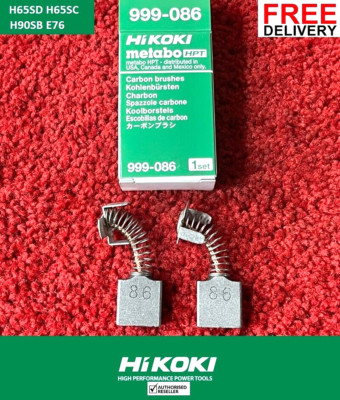 ORIGINAL HITACHI KOHLENSTOFFBÜRSTEN FÜR ABBRUCHHAMMER H65SD H65SC H90SB E76