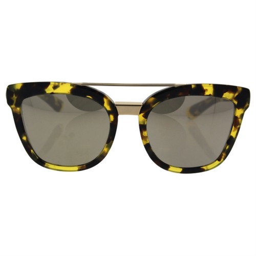 Dolce & Gabbana DG6205 612/85 Sunglasses Yellow Havana Square Frame Dolce&Gabbana DG6205 XXL (0 - 137) with Yellow lenses and  main image 2