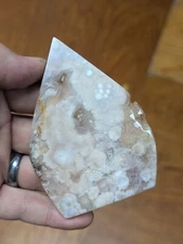 Large Pink Cherry Blossom Agate Polished Freeform