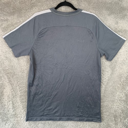 Nike AS Monaco FC Grey Short Sleeve Dri Fit T Shirt Size Men's Large L - Picture 9 of 14