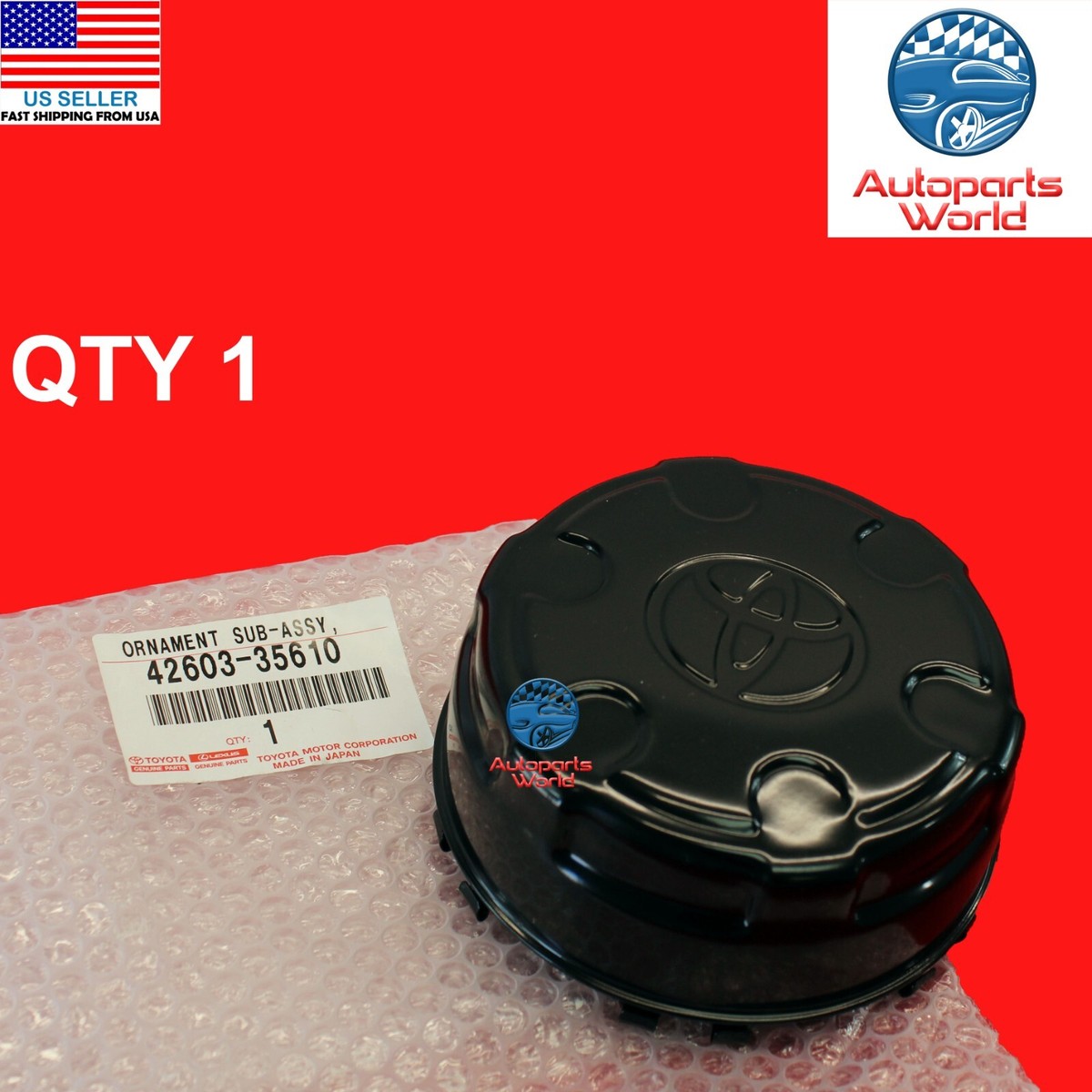 GENUINE OEM TOYOTA FJ CRUISER TACOMA STEEL TYPE WHEEL CENTER HUB