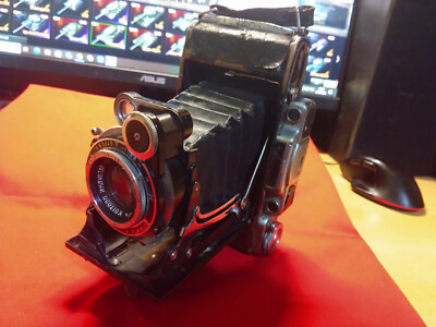 Vintage USSR camera Moskva-2 ''P'' lens Industar-23 1/4.5 Moment-1