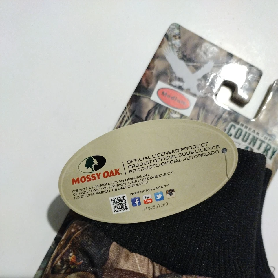 Mossy Oak Winter Break Up Country Gloves/Mitts Size Medium - Image 4 of 4