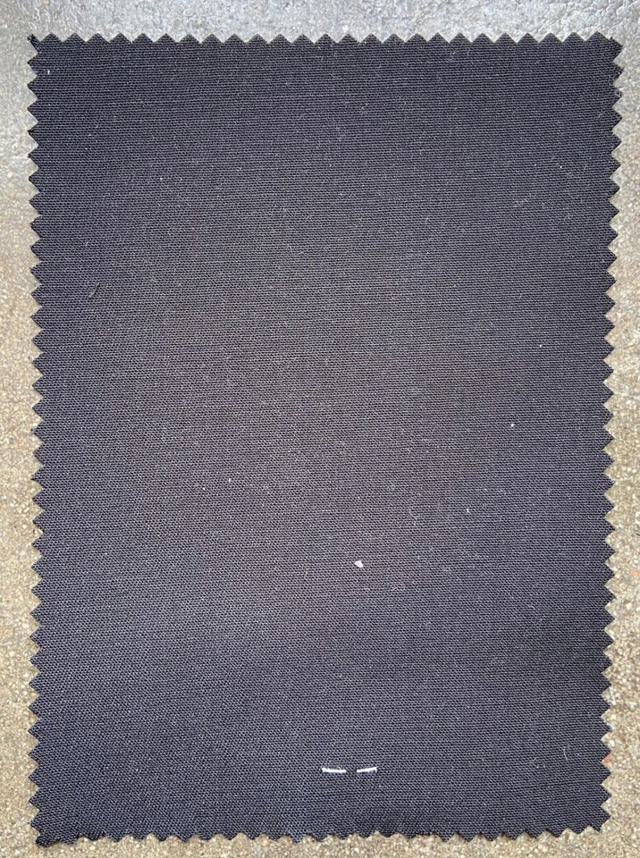 Tecido jeans preto revestido de píton metálico dourado 3 jardas brilhante 7 oz 98 C 2 P  - Imagem 2 de 2