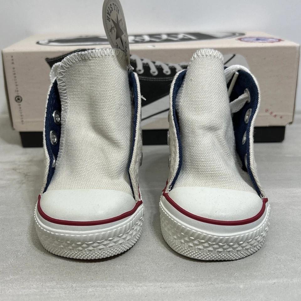 De Colección Converse Chuck Taylor All Star Pequeña Estrella Hi Hecho en EE. UU. Bebé Infantil Talla 1 Foto 3 de 4