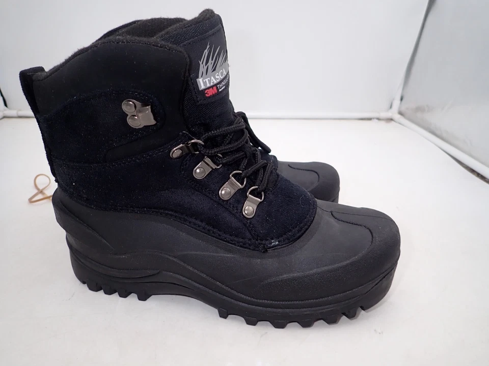 Botas de nieve para mujer Itasca Icebreaker II para clima frío negras talla 7, 8 y 9 Foto 2 de 4