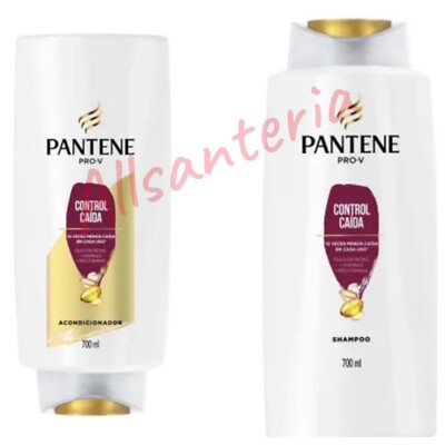 2X PANTENE CONTROL CAIDA SHAMPOO Y ACONDICIONADOR - 2 de 700ml