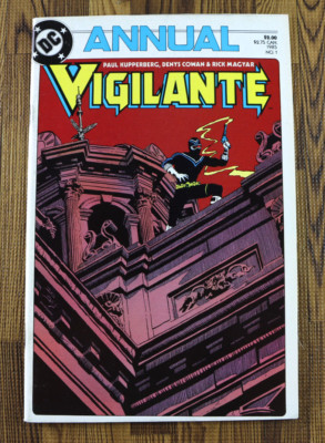 1985 DC Comic Vigilante Annual #1 VF | eBay