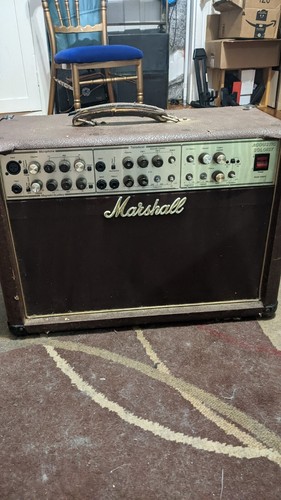 MARSHALL ACOUSTIC SOLOIST AS80R vintage Acoustic 80W guitar amp amplifier - Picture 1 of 10