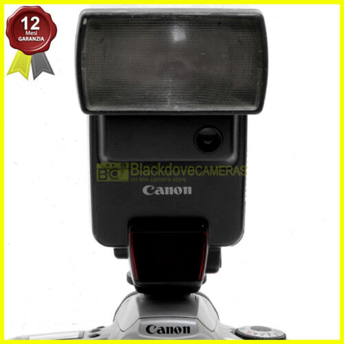 Flash Canon Speedlite 430EZ TTL per fotocamere analogiche, manuale su digitali. - Zdjęcie 1 z 4