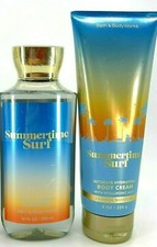 Bath & Body Works Summertime Surf Doccia Gel Lavaggio + Crema Corpo Idratante Set