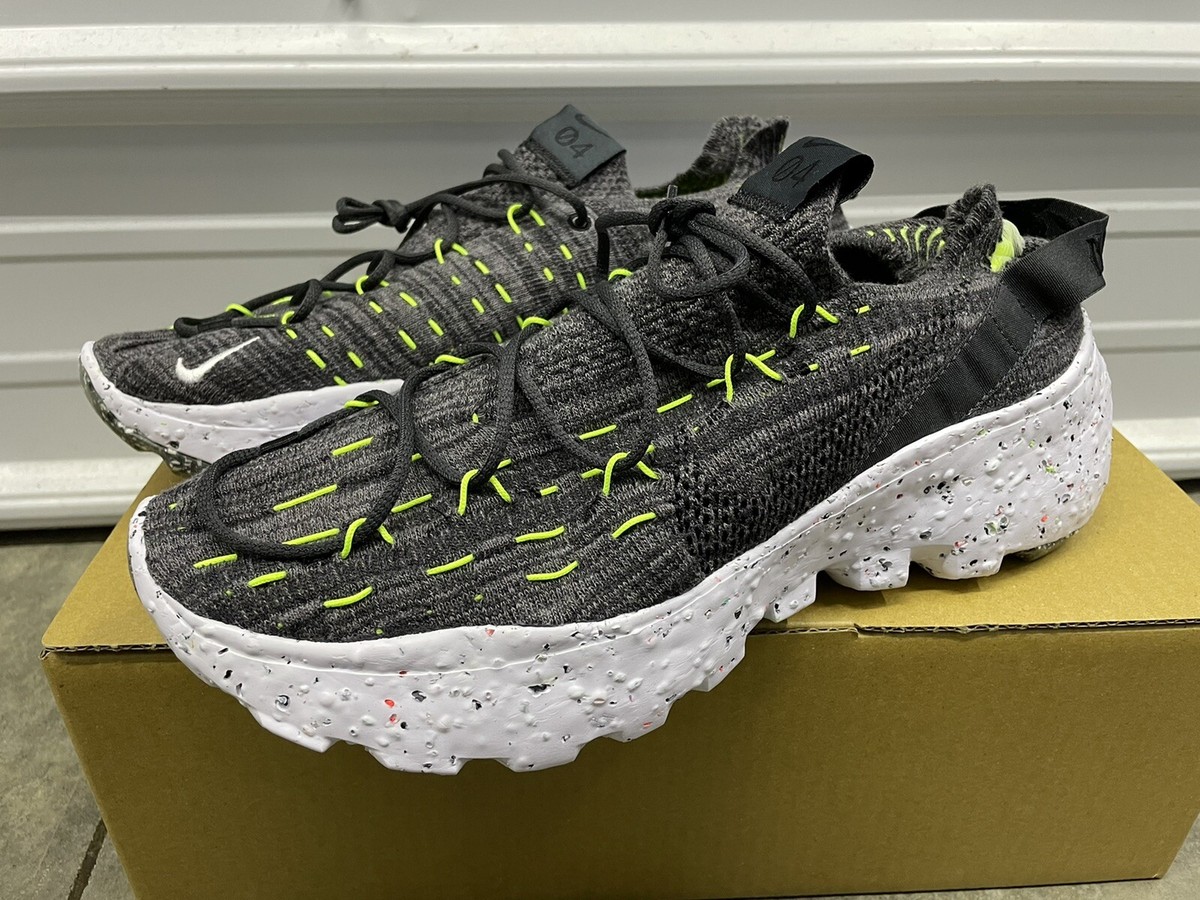 Nike Space Hippie 04 Black Volt White CZ6398 010 Mens New | eBay