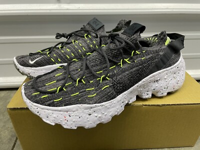 Nike Space Hippie 04 Black Volt White CZ6398 010 Mens New | eBay