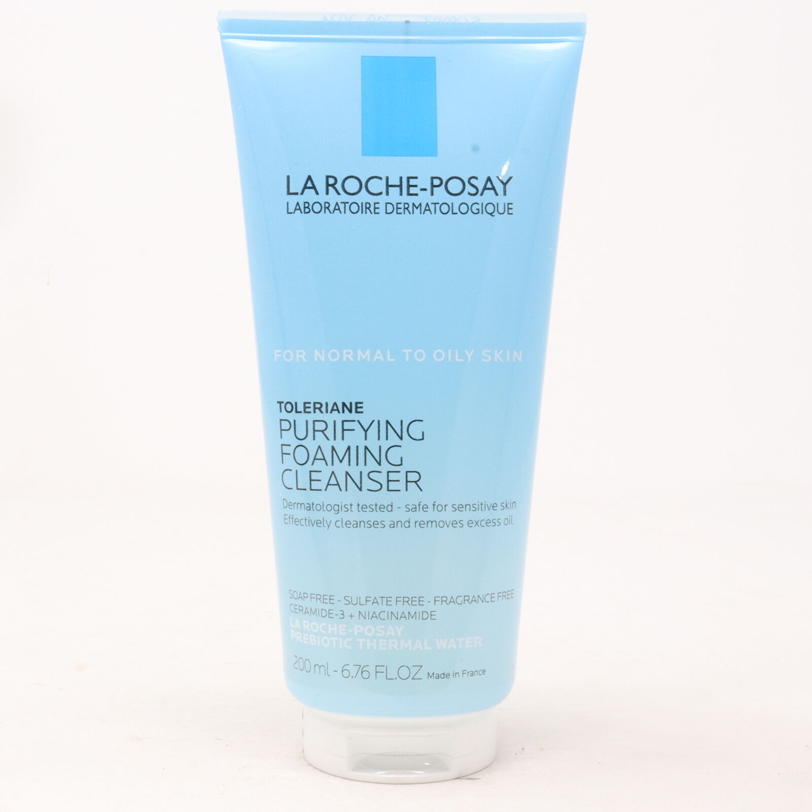 La Roche-Posay Toleriane Purifying Facial Cleanser With Niacinamide 6.76oz New