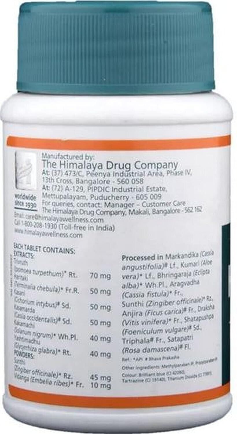 Herbolax Himalaya - 100 Comprimés Herbes Ayurvédiques Pour Constipation - Naturel - Exp 2028