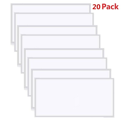 20PCS 2x4FT 75W LED Square Ceiling Panel Light,Edge-Lit Drop Troffer Flat Panel