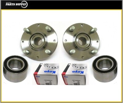 NEW Integra 1994-2001 Front Wheel Hub & Koyo Bearings 4pcs