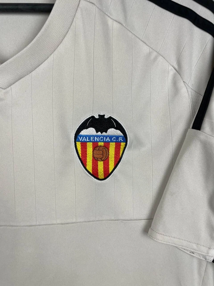 Valencia Jersey Home football shirt 2015 - 2016 Adidas White Men Size L ig93 - Image 3 of 4