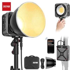 ZHIYUN Molus G200 [Official] 200W COB Video Light 2700-6500K 9460 lux@1m